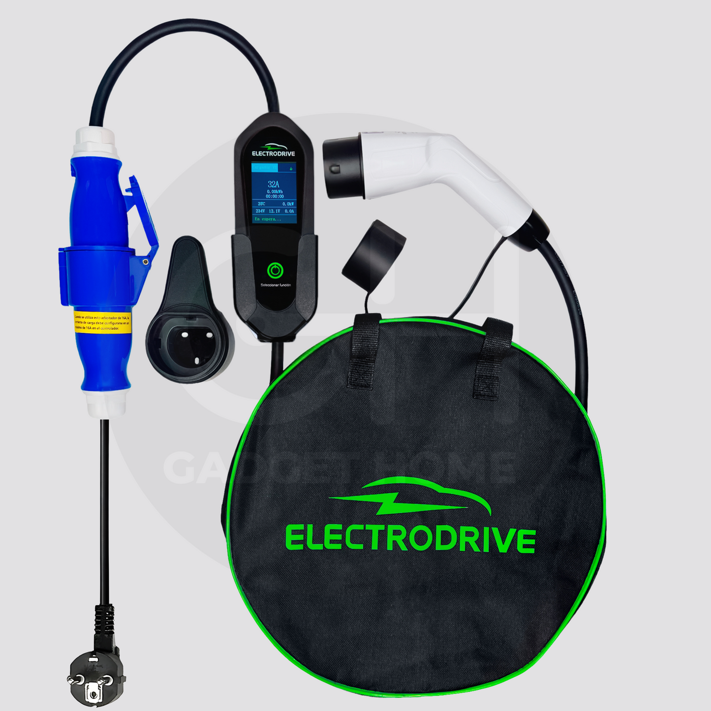 Cargador Para Vehículo Eléctricos 7kw Tipo 2 Wallbox