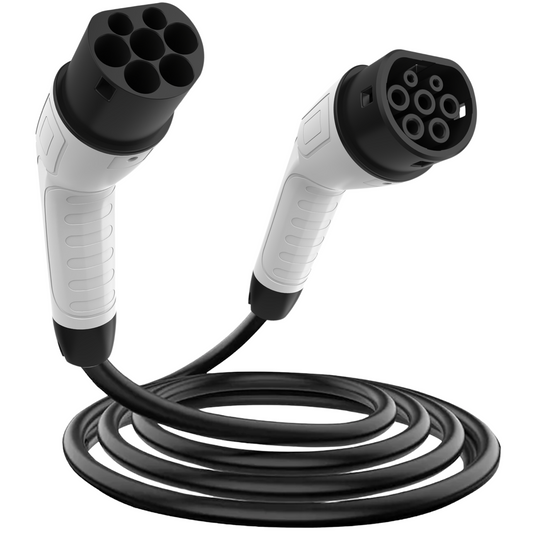 Cable De Carga Tipo 2 Para Vehículo Eléctrico Monofásico 7kw
