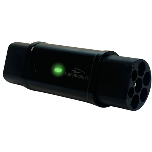 Adaptador De Carga Tipo 2 A GBT Para Vehiculo Electrico 7 Kw