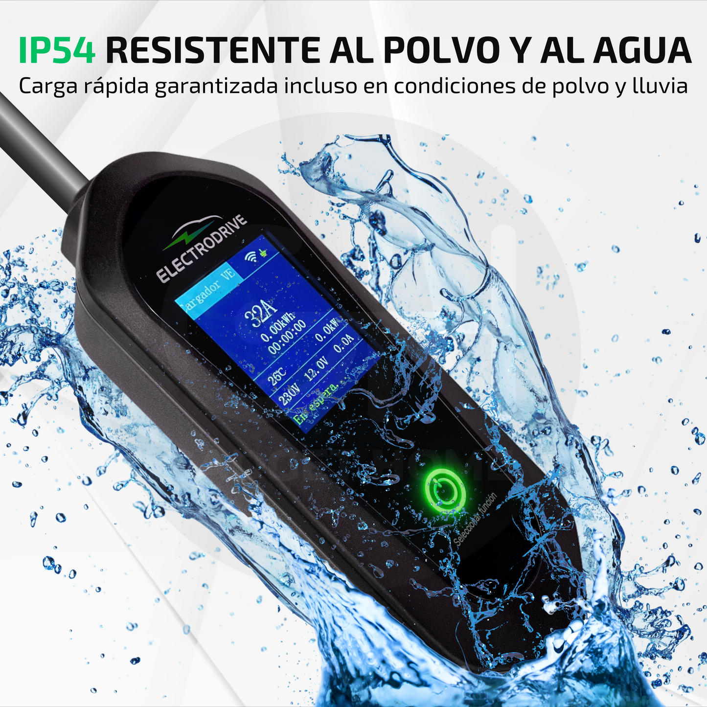 Cargador Para Vehículo Eléctricos 7kw Tipo 2 Wallbox