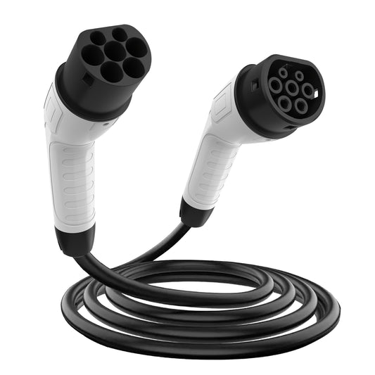 Cable De Carga Tipo 2 Para Vehículo Eléctrico Monofásico 7kw